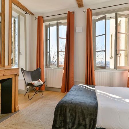 Appartement Beau Duplex Avec Jardin Et Vue à Lyon Extérieur photo