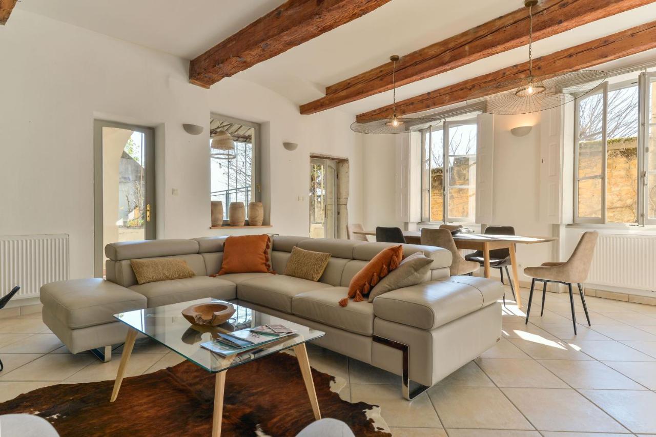Appartement Beau Duplex Avec Jardin Et Vue à Lyon Extérieur photo