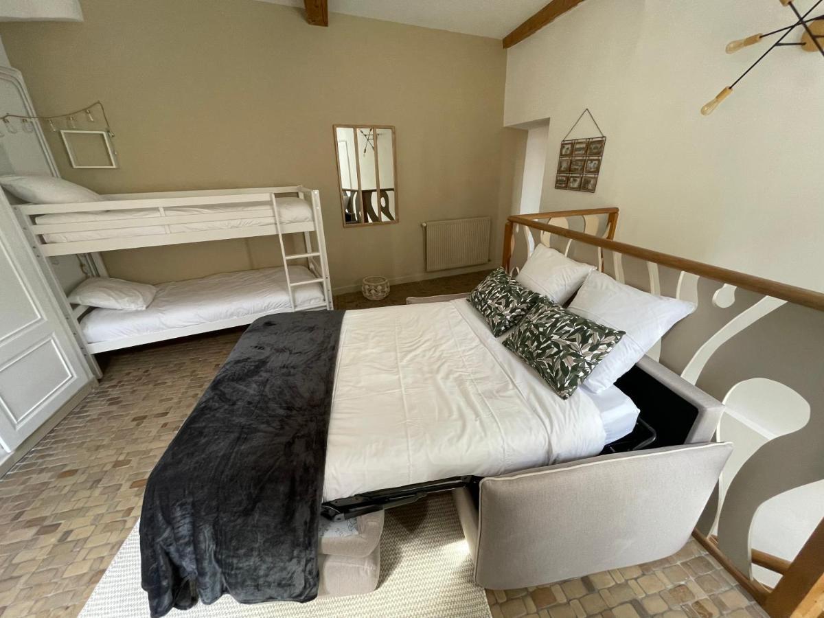 Appartement Beau Duplex Avec Jardin Et Vue à Lyon Extérieur photo