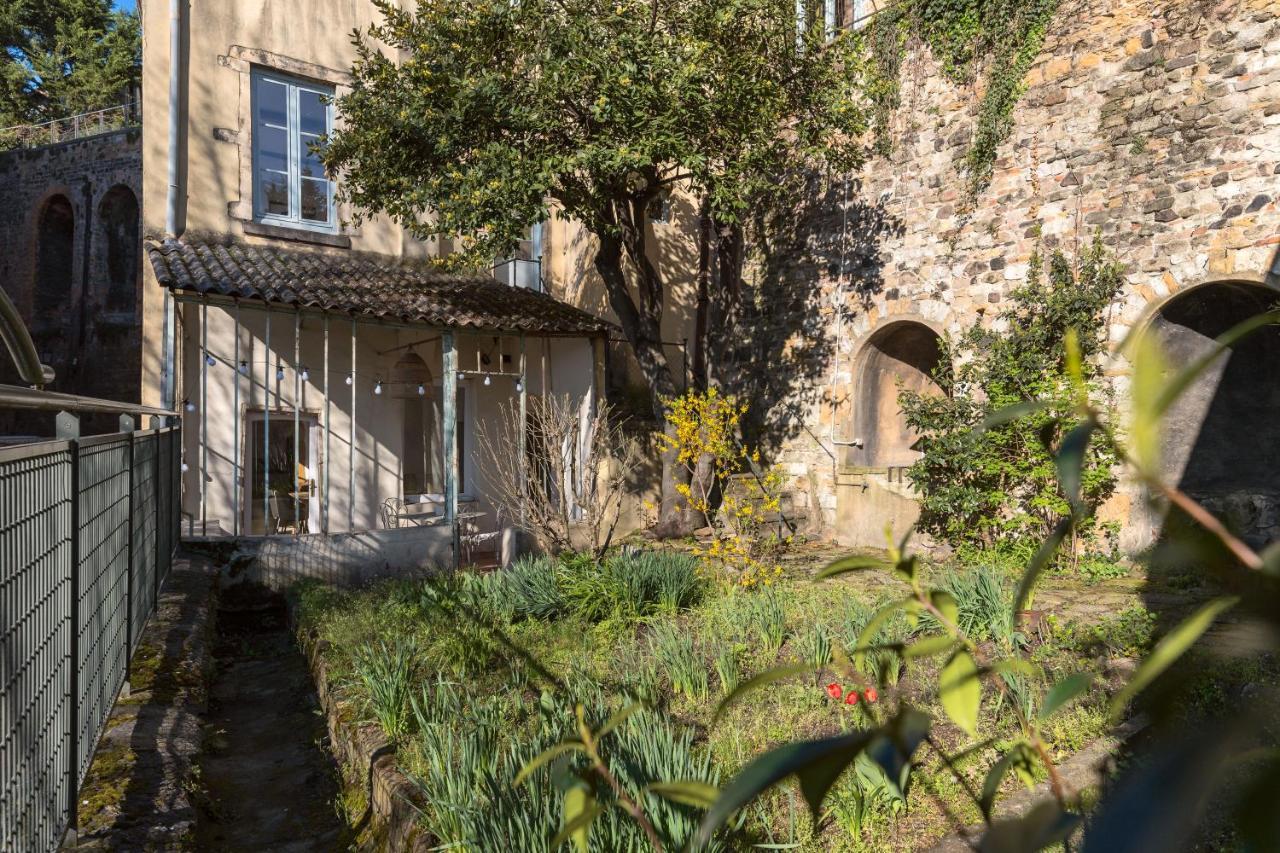Appartement Beau Duplex Avec Jardin Et Vue à Lyon Extérieur photo