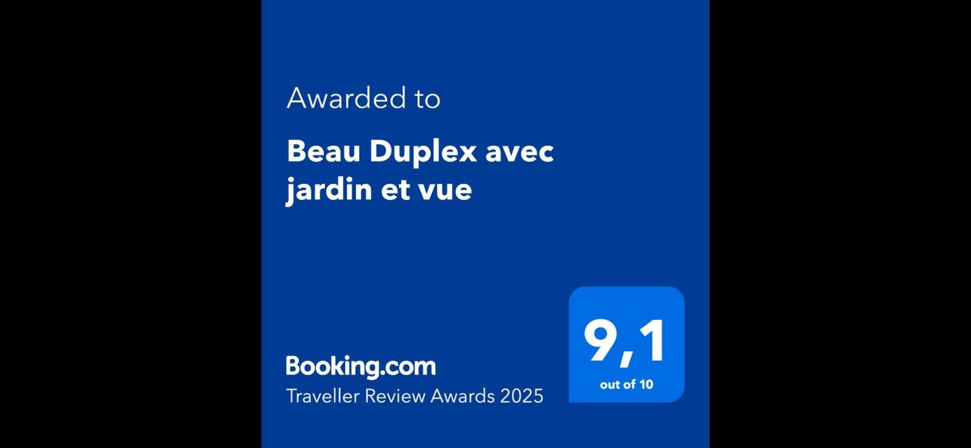Appartement Beau Duplex Avec Jardin Et Vue à Lyon Extérieur photo